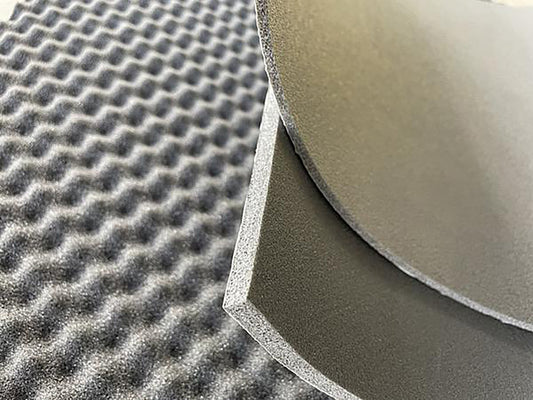 Sound and heat insulation ULTIMATE ACCENT PRO 4 mm elastic PE foam with waterproof adhesive, sheet (0.5m x 0.75m) - image 2