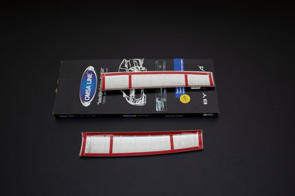 Rear bumper sill cover OmsaLine stainless steel for Audi Q2 2016- - image 3