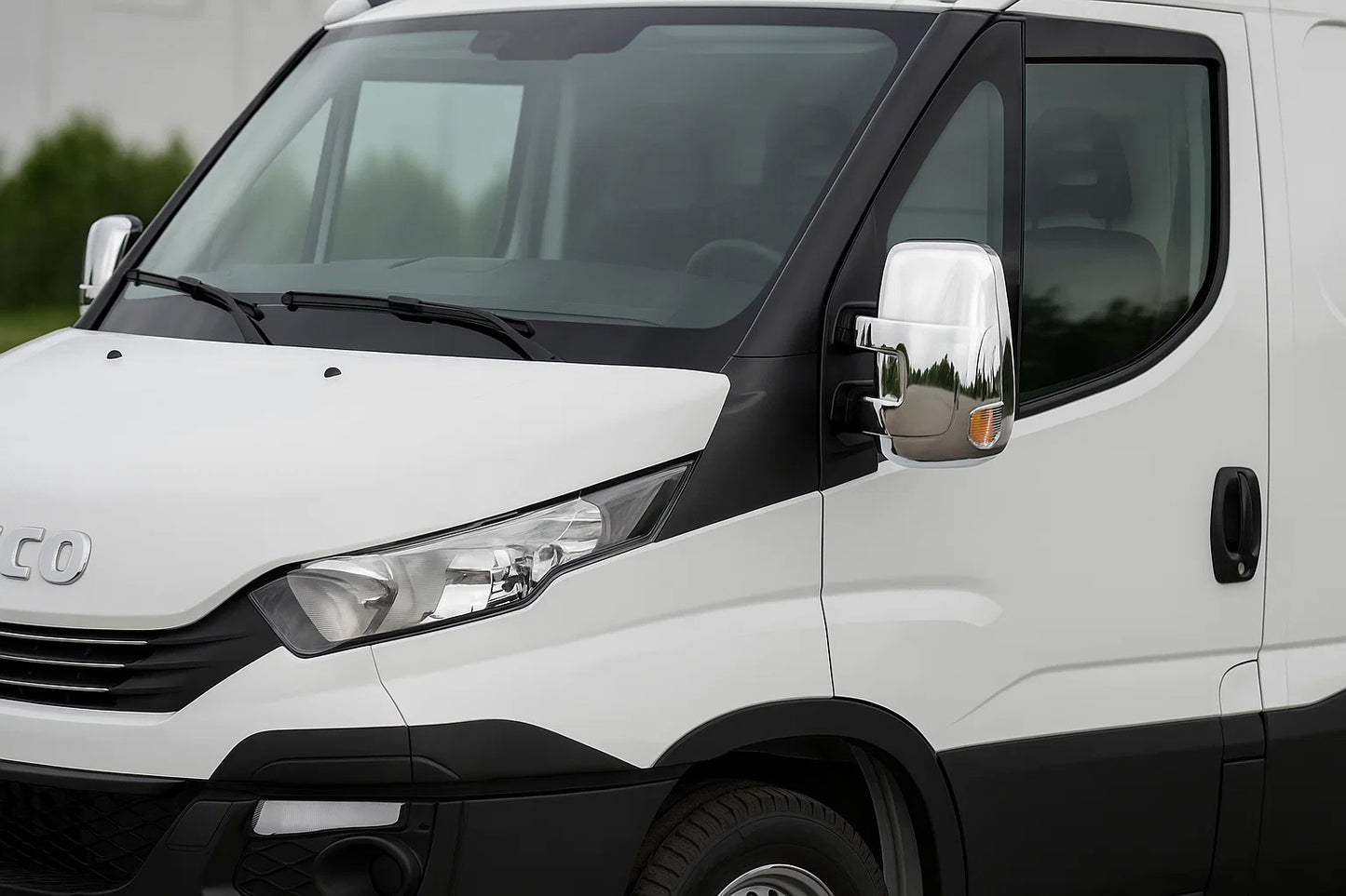 Chrome Mirror Covers (2 pcs plastic) for Iveco Daily 2014- - image 1