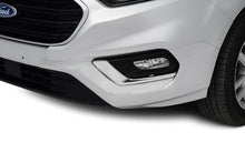 Fog Light Covers 2018+ (2 pcs, Stainless Steel) for Ford Custom 2013-2022 - image 1