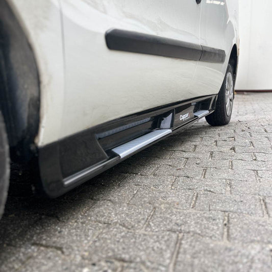 Side sills Sorento type (EuroCap) for Fiat Doblo II 2010-2022 - Reelken Auto
