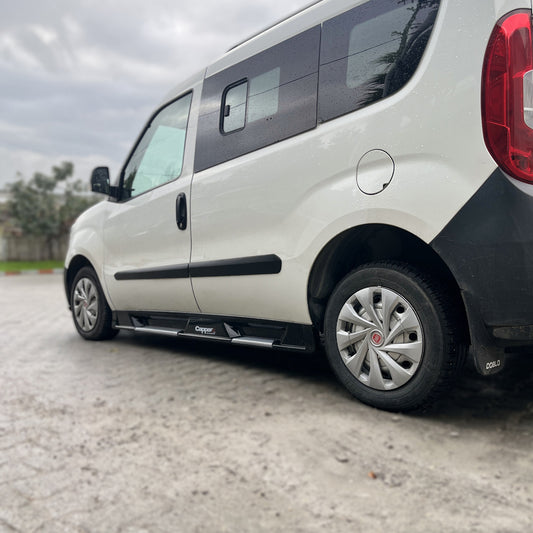 Side Skirts Sorento Type (EuroCap) for Opel Combo 2012-2018 - image 2