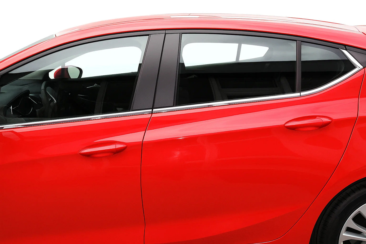 Window Trim (HB) (8 pcs, Stainless Steel) for Opel Astra K 2016-2021 - image 4