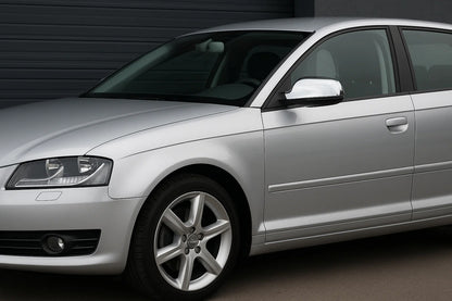 Mirror Covers 2010-2012 (2 pcs, Stainless Steel) for Audi A3 2003-2012 - image 3