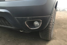 Fog light covers 2010-2013 (2 pcs, stainless steel) for Dacia Duster 2008-2018 - image 1