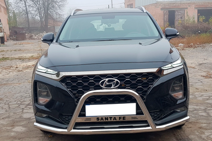 Bull Bar WT006 Stainless Steel for Hyundai Santa Fe 4 2018-2023 - image 1