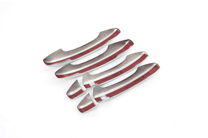 Chrome Door Handle Covers (4 pcs, Stainless Steel) for Dacia Sandero 2021- - image 3