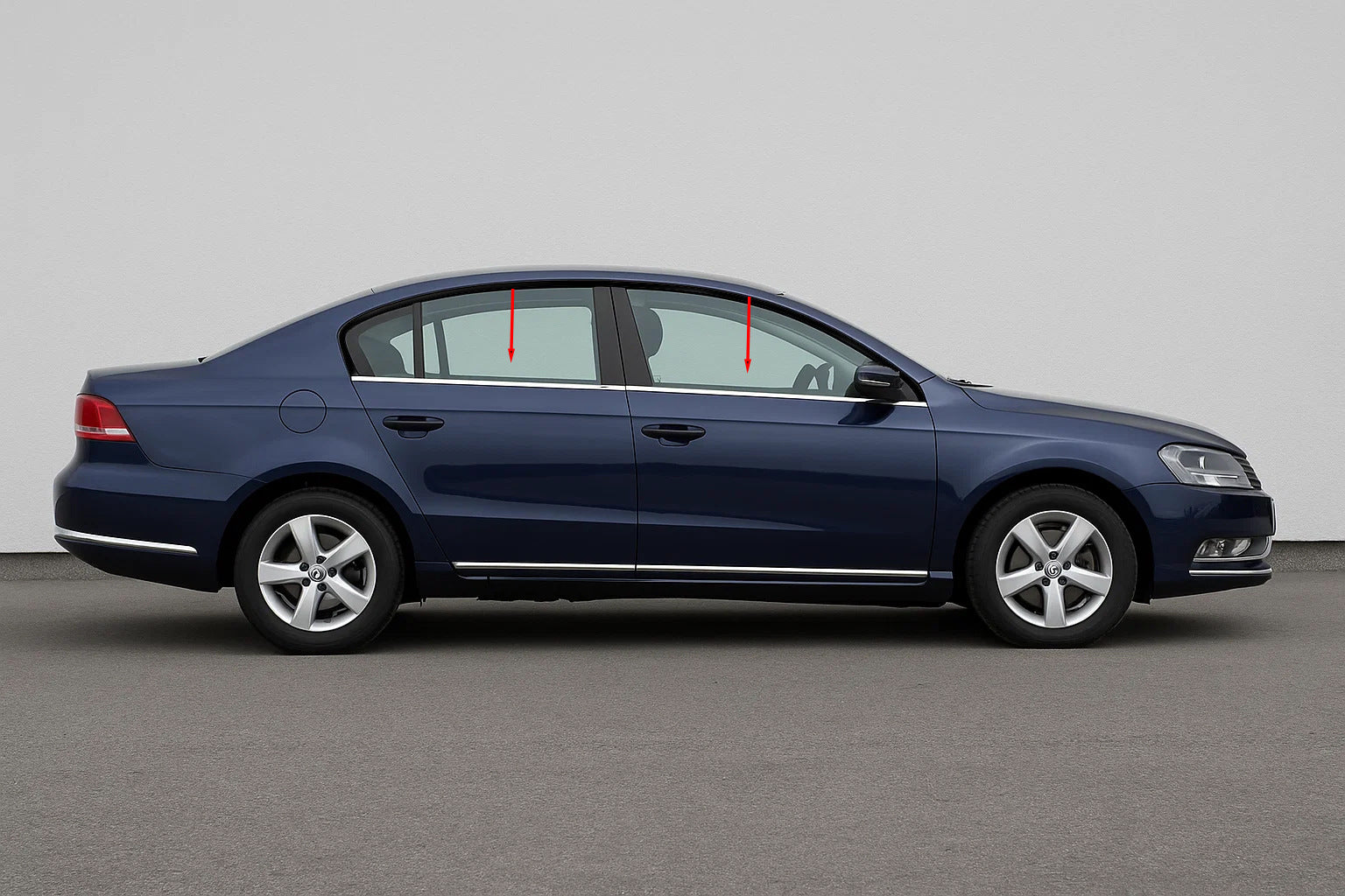 Window Trim SD/SW Stainless Steel for Volkswagen Passat B7 2012-2015 - image 1