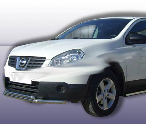 Front dual us ST014 (stainless) for Nissan Qashqai 2007-2010 - image 4