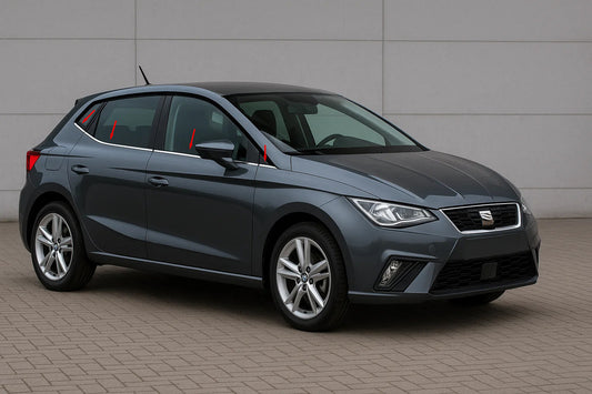 Window Trim Stainless Steel (4 pcs) for Seat Ibiza 2017- - image 1