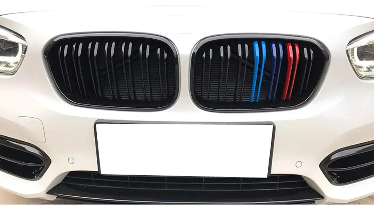 Kidney Grilles M-Look (2015-2019, M-Color) for BMW 1 Series F20/F21 2011-2019 - image 3
