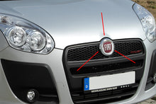 Chrome front emblem holder (stainless steel) for Fiat Doblo II 2010-2022 - image 1