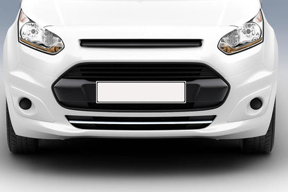 Front bumper protector cover stainless steel (1 pc) for Ford Connect 2014-2021 - image 1