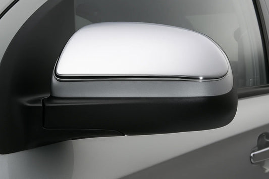 Mirror Covers (2 pcs, Stainless Steel) for Chevrolet Aveo T250 2005-2011 - image 1