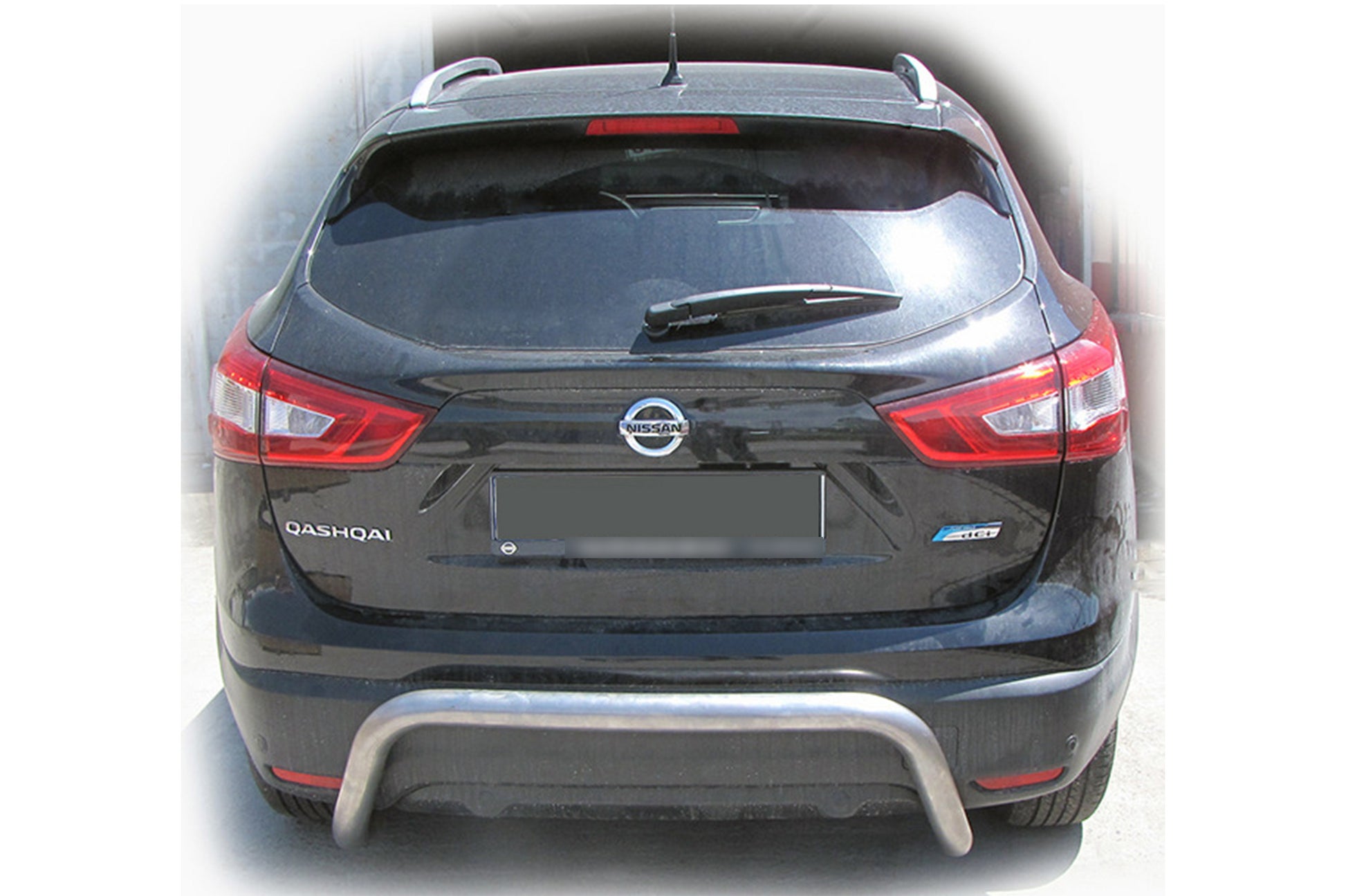 Rear Bar AK007-2 (Stainless Steel) for Nissan Qashqai 2014-2021 - image 1