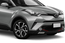 Fog light covers (2 pcs, stainless steel) for Toyota C-HR 2016-2023 - image 1