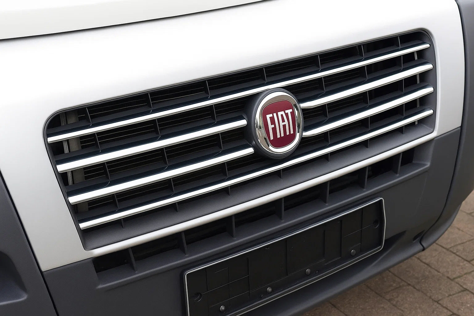 Chrome Grille Covers 2006-2014 (6 pcs, Stainless Steel) for Fiat Ducato 2006-2025 - image 1