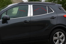 Stainless Steel Door Pillar Trim (6 pcs) for Opel Mokka 2012-2021 - image 1