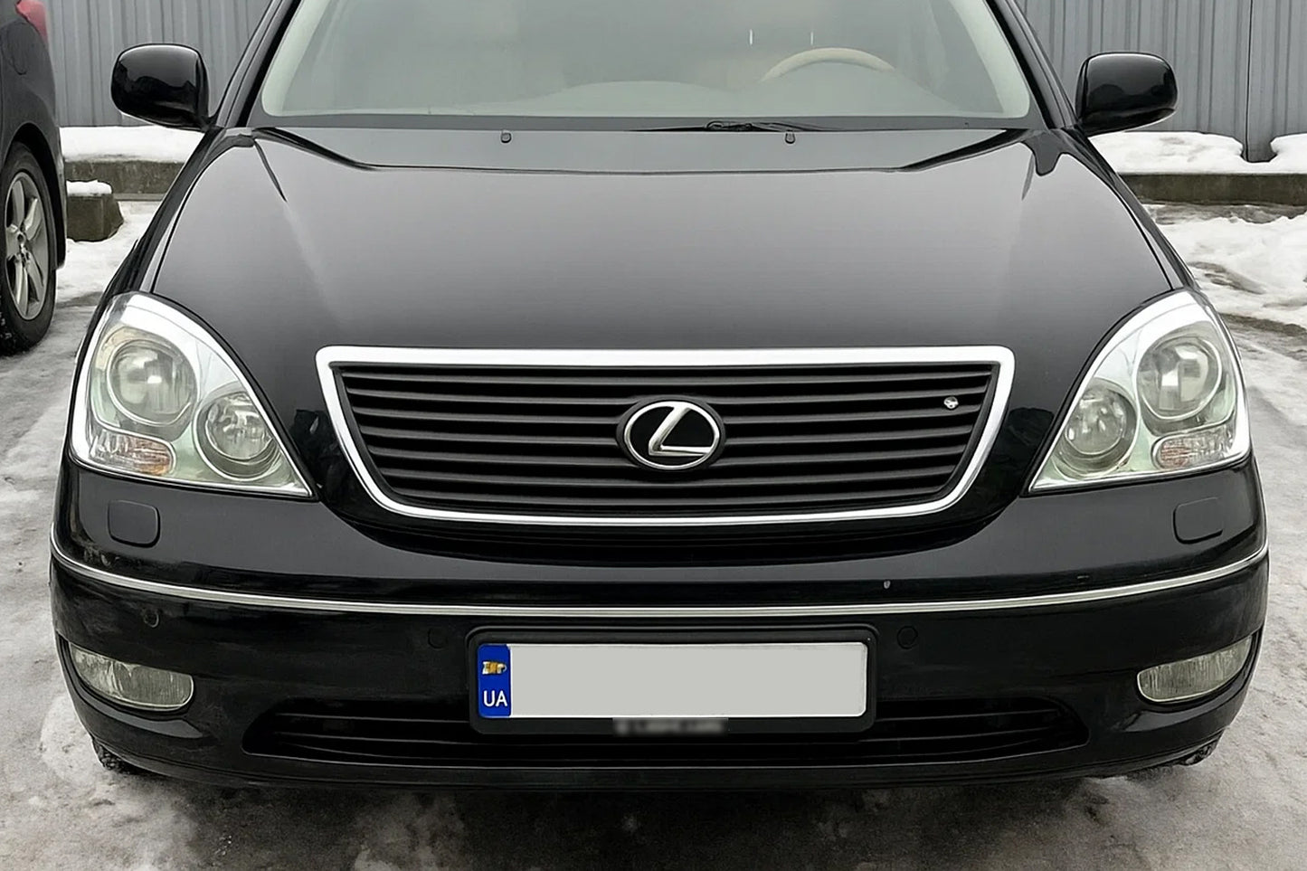 Headlight Covers Chrome (2 pcs, Plastic) for Lexus LS 2001-2006 - image 1