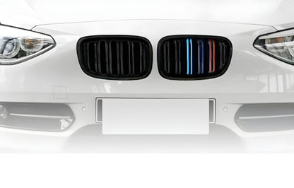 Kidney Grilles M-Look (2011-2014, M-Color) for BMW 1 Series F20/F21 2011-2019 - image 1
