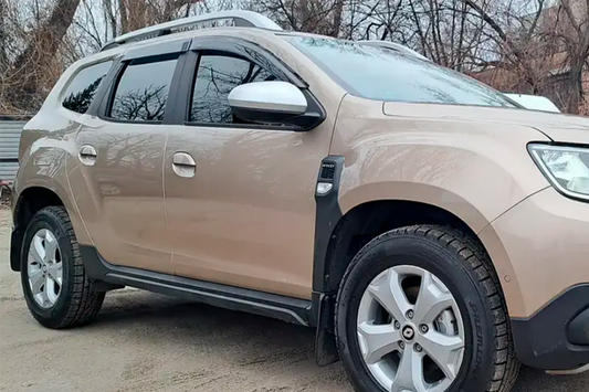 Window Deflectors (4 pcs, HIC) for Renault Duster 2018-2024 - image 1