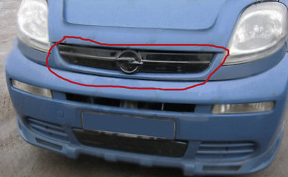 Winter grille cover 2001-2007 (upper) for Opel Vivaro 2001-2015 - image 1