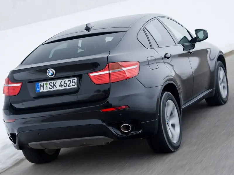 Front and rear bumper extensions (2 pcs) for BMW X6 E71 2008-2014 - image 6