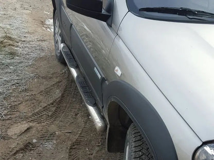 Side Bars (2 pcs, Stainless Steel) for Chevrolet Niva 1998-2020 - image 1