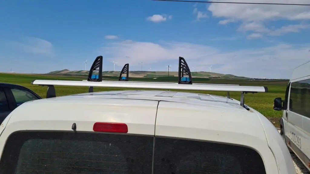 Roof rack (cross bars) for original mounting points Asaf V3 for Subaru Crosstrek 2011-2017 - image 8