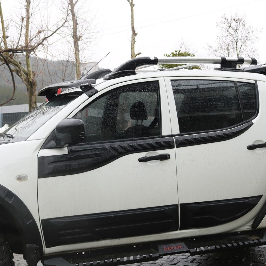 Upper Door Moldings (4 pcs, ABS) for Mitsubishi L200 2006-2015 - image 2