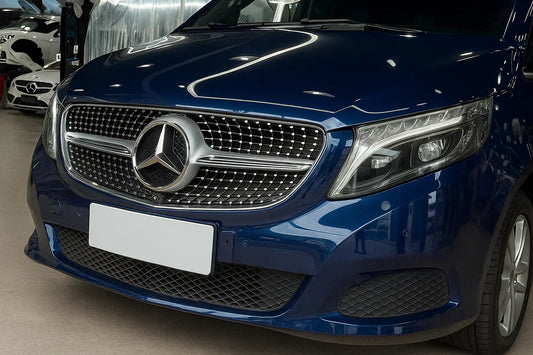 Front Grille Diamond (2019-2023 for V-class) for Mercedes Vito/V-class W447 2014- - image 1