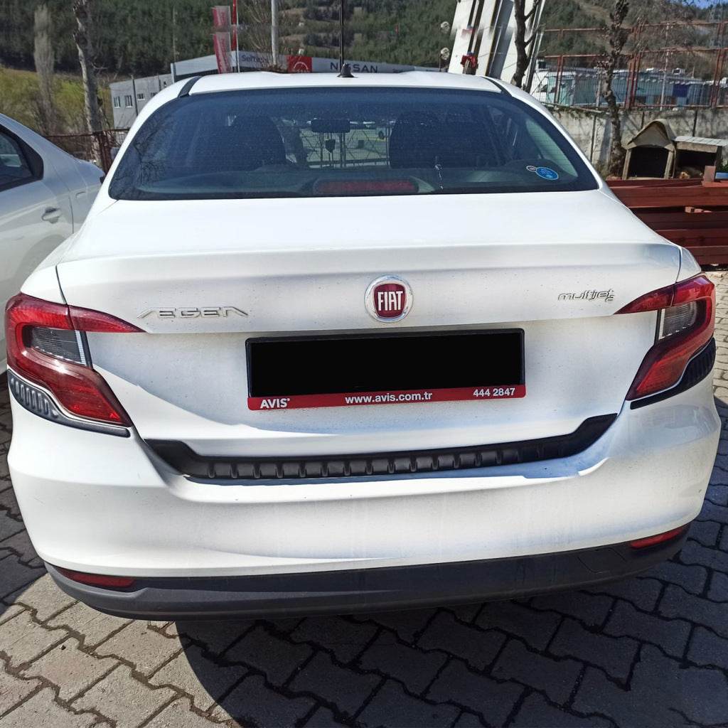 Cover on the trunk lid (3 pcs., ABS) for Fiat Tipo 2016↗ year - Reelken Auto