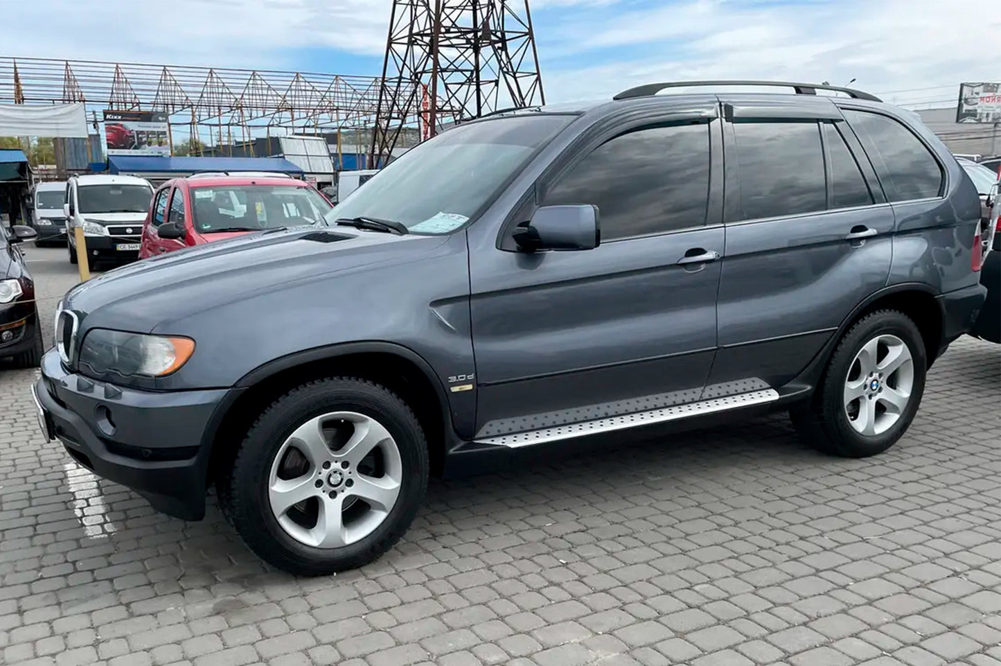 Window Deflectors (4 pcs, HIC) for BMW X5 E53 1999-2006 - image 1