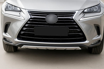 Front and Rear Lip Extensions V2 (2 pcs) for Lexus NX 2014-2021 - image 1