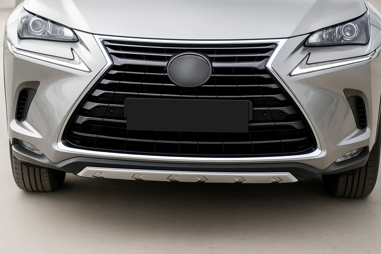 Front and Rear Lip Extensions V2 (2 pcs) for Lexus NX 2014-2021 - image 1