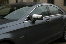 Mirror Covers (2 pcs, Stainless Steel) for Mercedes CLS C218 2011-2018 - image 1