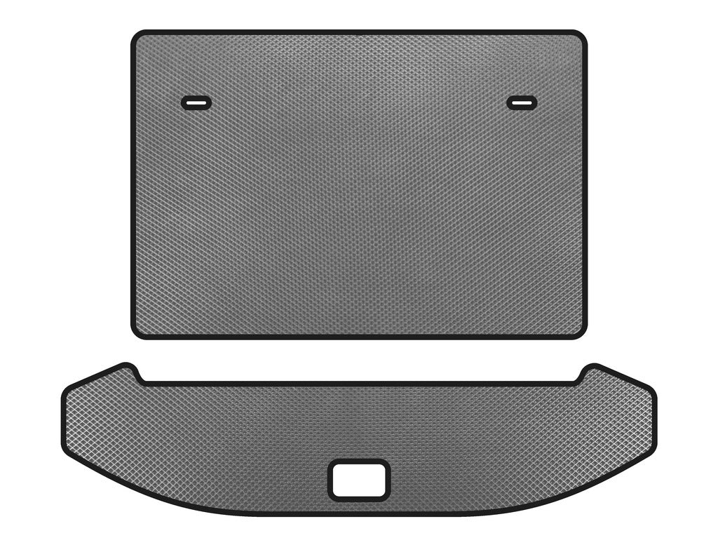 EVA Trunk Mat (3 Rows, Gray) for Jetour X70 2018- - image 1