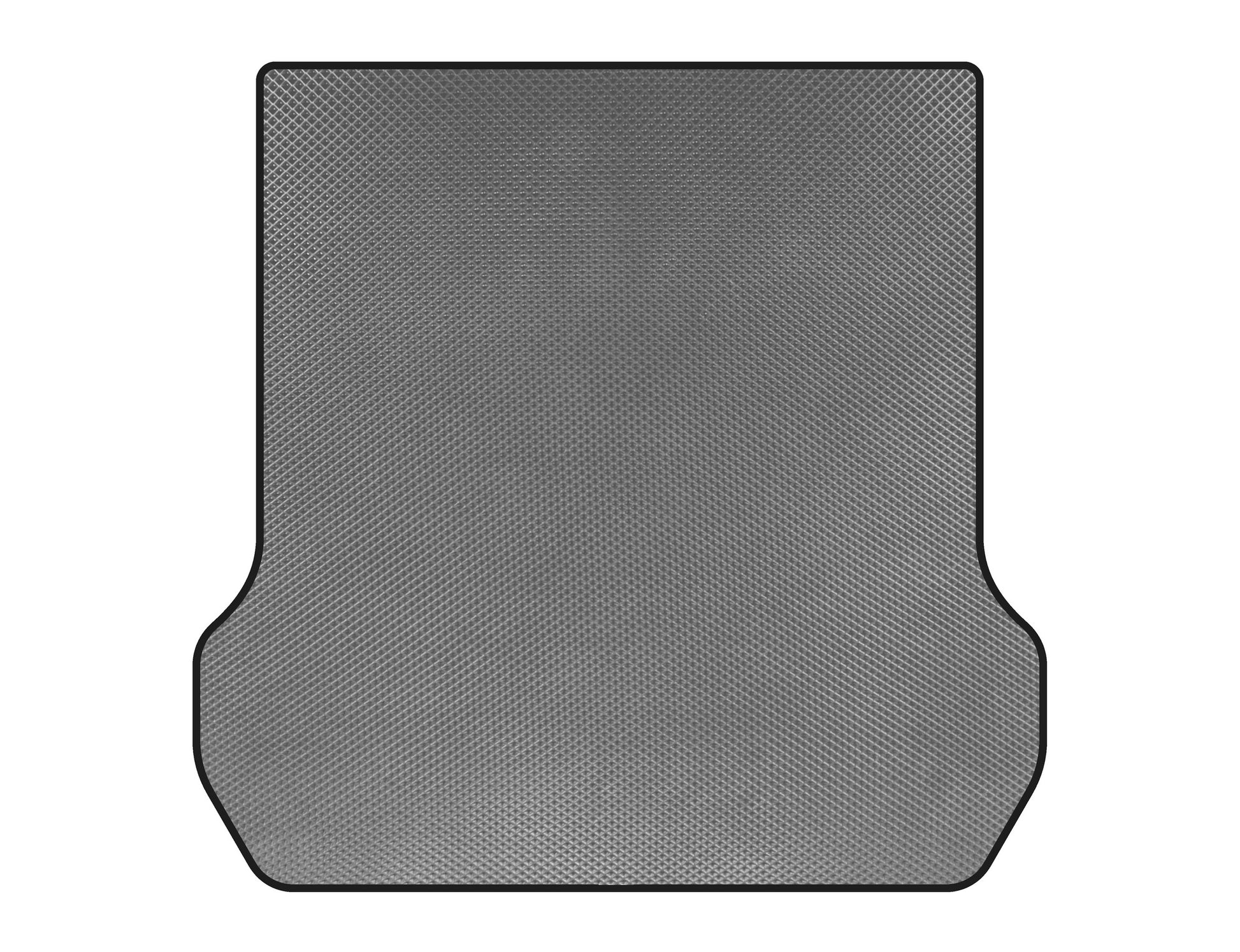 EVA Trunk Mat (up to 2nd row, 2003-2005, 7-seater, Gray) for Opel Zafira A 1998-2005 - image 1