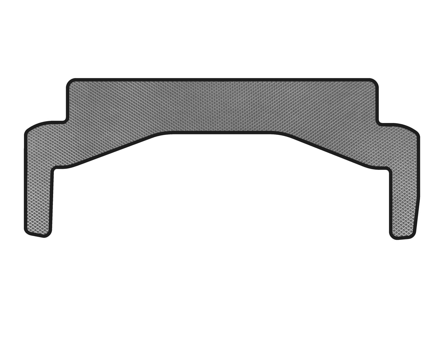EVA trunk mat (upper, Roadster, Gray) for Mercedes SLK R172 2011-2016 - image 1