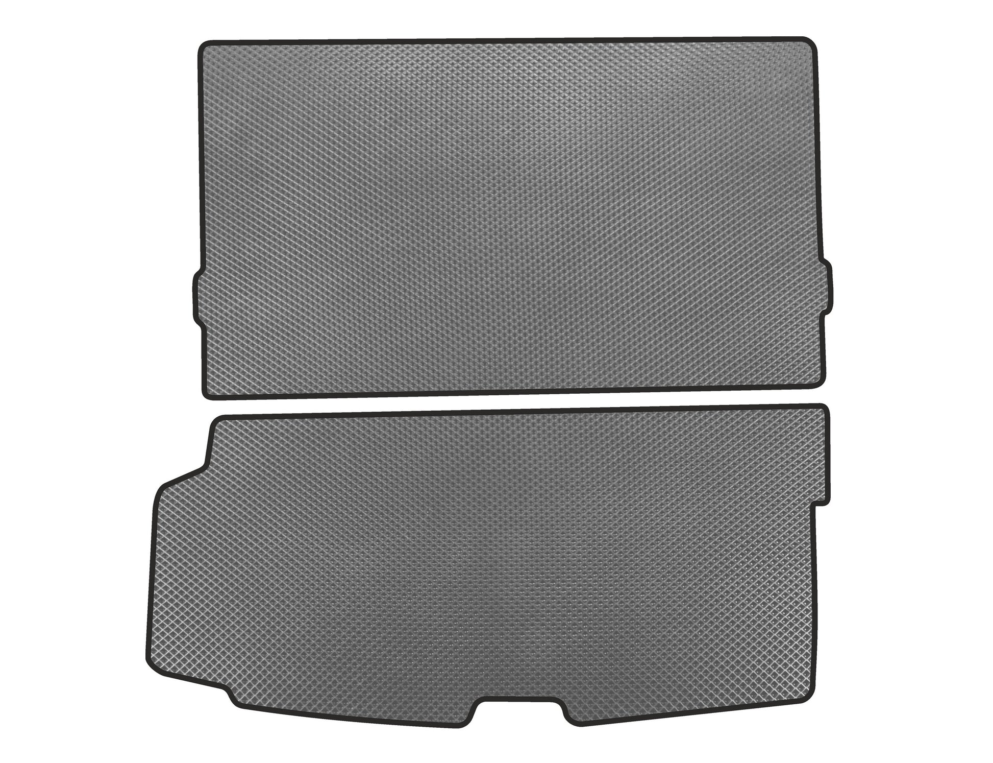 Trunk Mat EVA (2020-, gray) for Volvo XC90 2015- - image 1