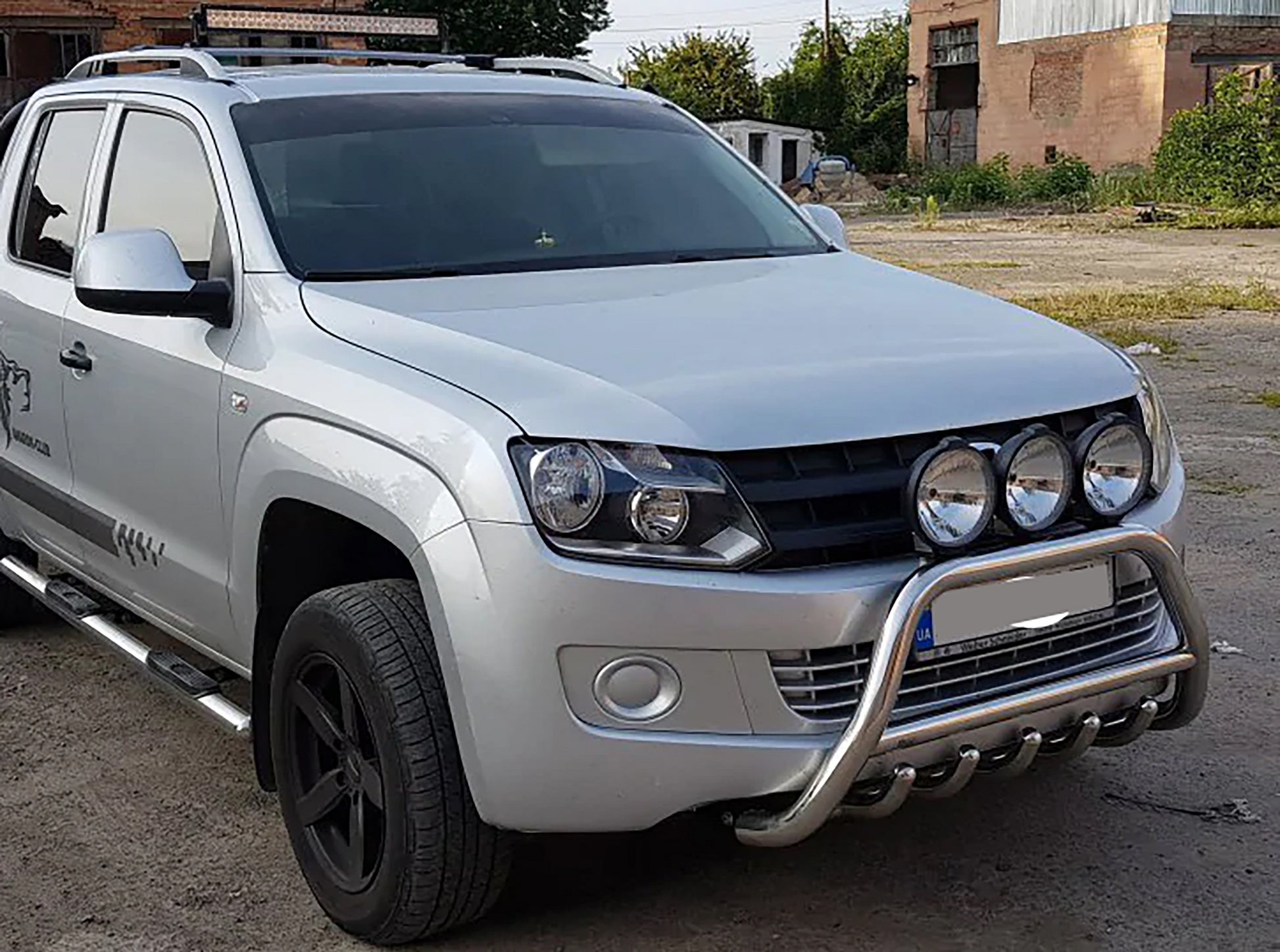 Bull Bar WT003 (Stainless Steel) for Volkswagen Amarok 2010-2022 - image 8