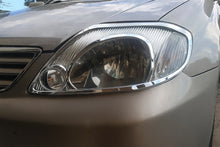 Headlight Covers V1 (2002-2004, 2 pcs, plastic) for Toyota Corolla 2002-2007 - image 1
