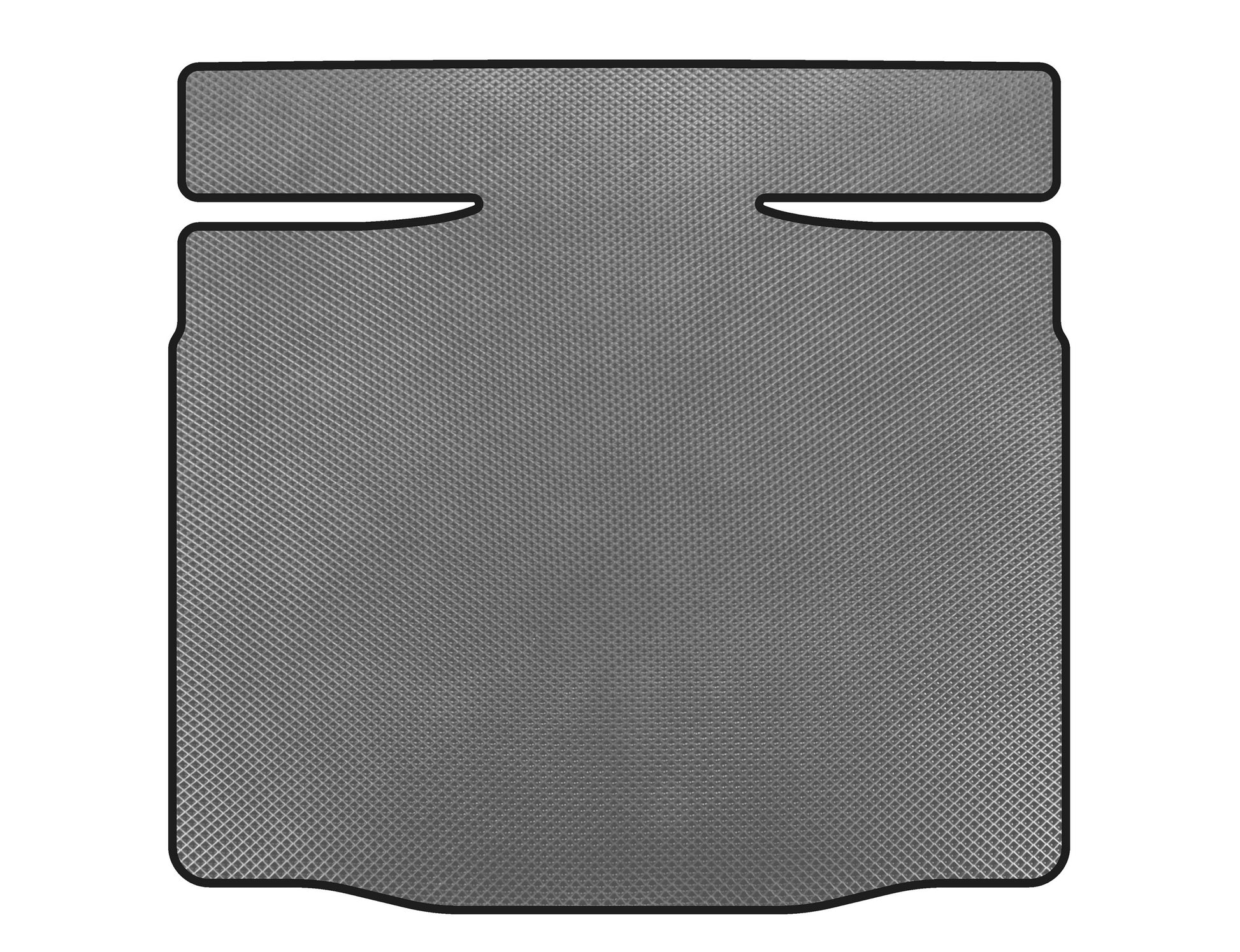 Trunk Mat V-2 (LB, Gray) for Opel Insignia 2008-2017 - image 1