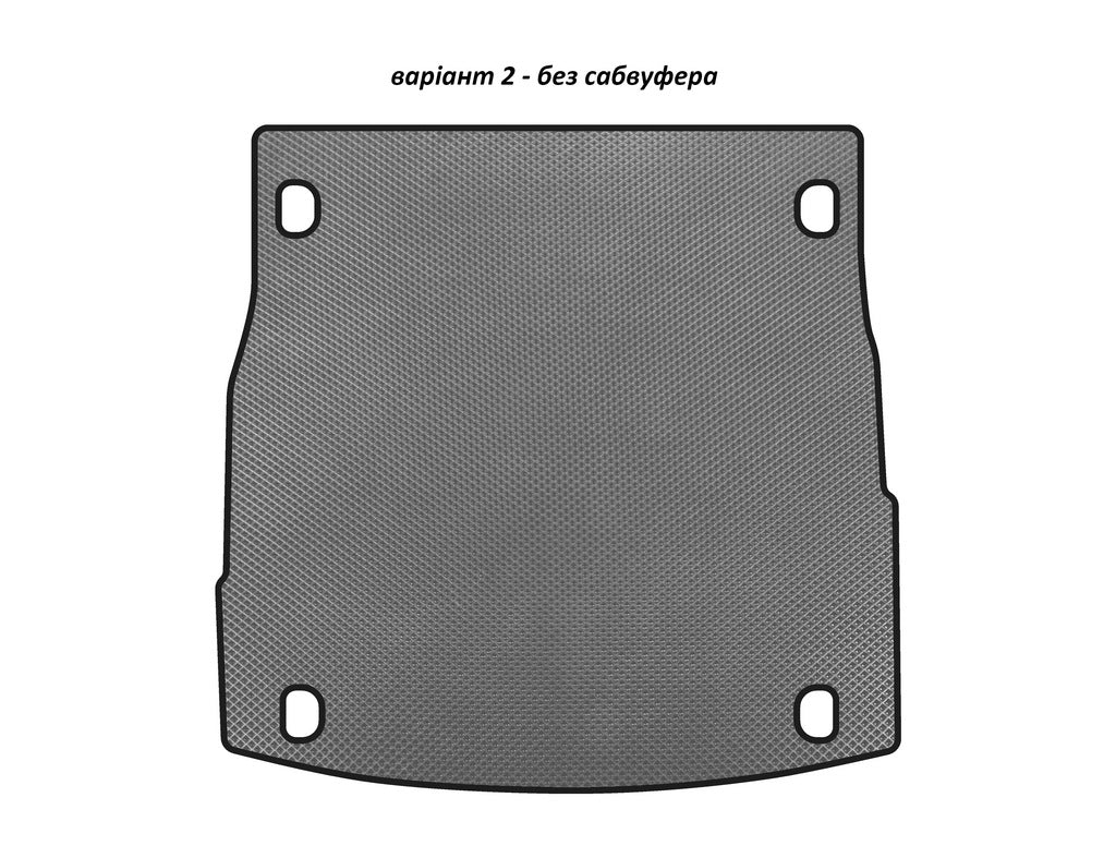 EVA V-2 trunk mat (without subwoofer, Gray) for Alfa Romeo Stelvio - image 1