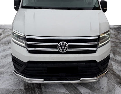 Front Bull Bar ST085 Stainless Steel for Volkswagen Crafter 2016- - image 1