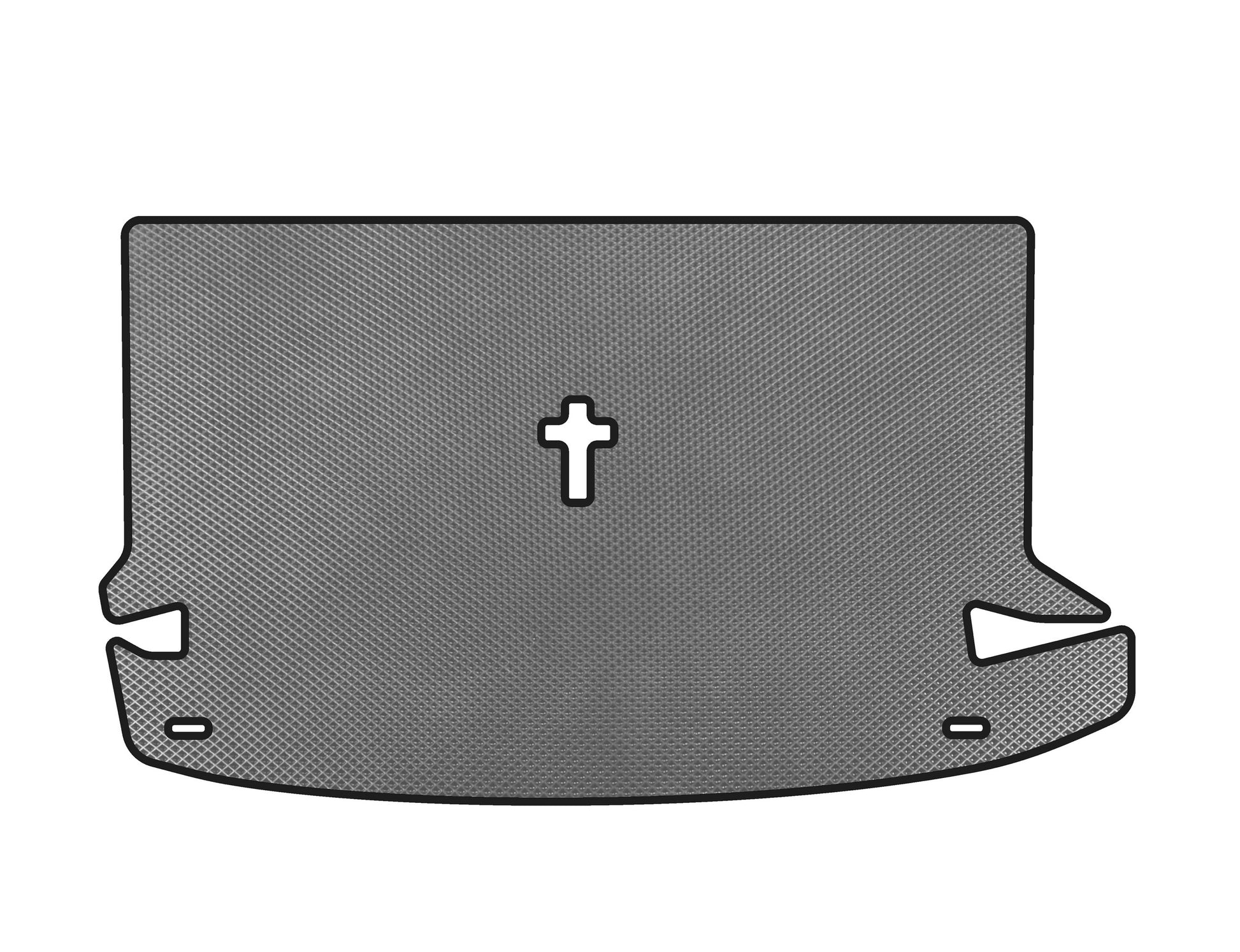 EVA Trunk Mat (7-Seater, Gray) for Dacia Lodgy 2012-2022 - image 1