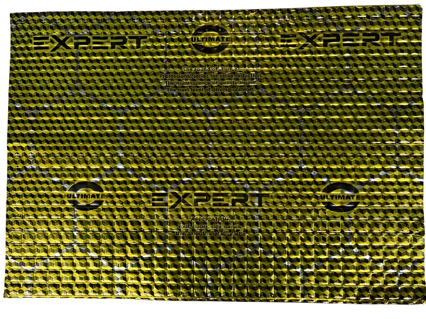 Vibration-absorbing sheet ULTIMATE EXPERT COLD GOLD 2.1 mm (50x35 cm) - image 6