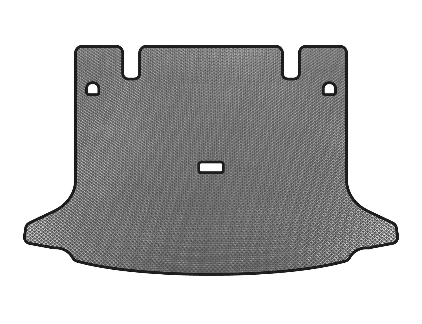 Trunk Mat EVA (SW, 7-Seater, Gray) for Dacia Logan I 2005-2008 - image 1