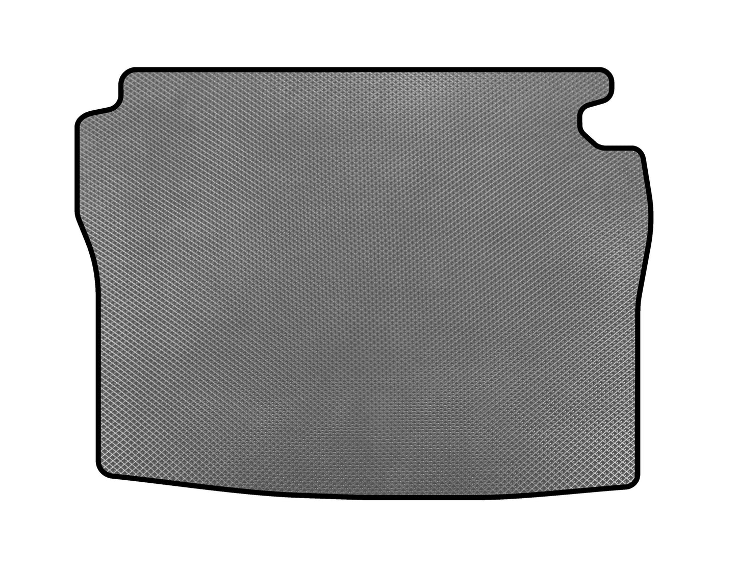 EVA Trunk Mat (SD, Short Base, Gray) for Mercedes S-сlass W126 1979-1991 - image 1