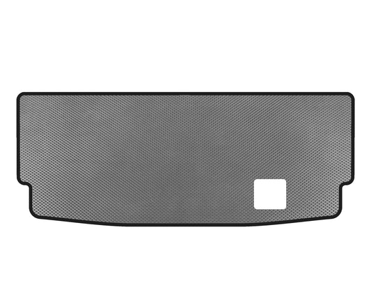 Trunk mat (7-seater with 3rd row folded, Gray) for Mercedes GL class X164 - image 1